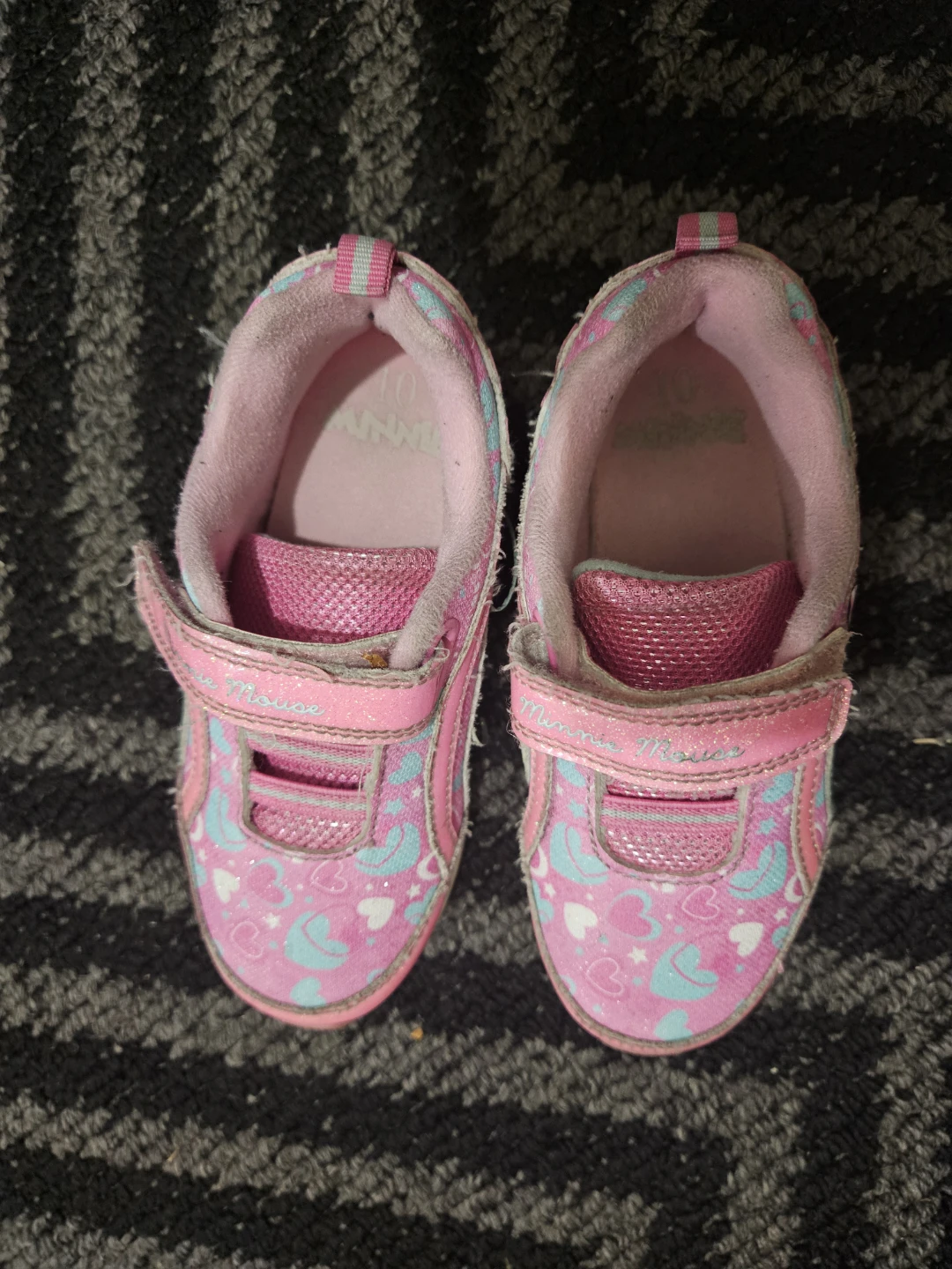 Toddler Minnie Mouse Pink Shoes