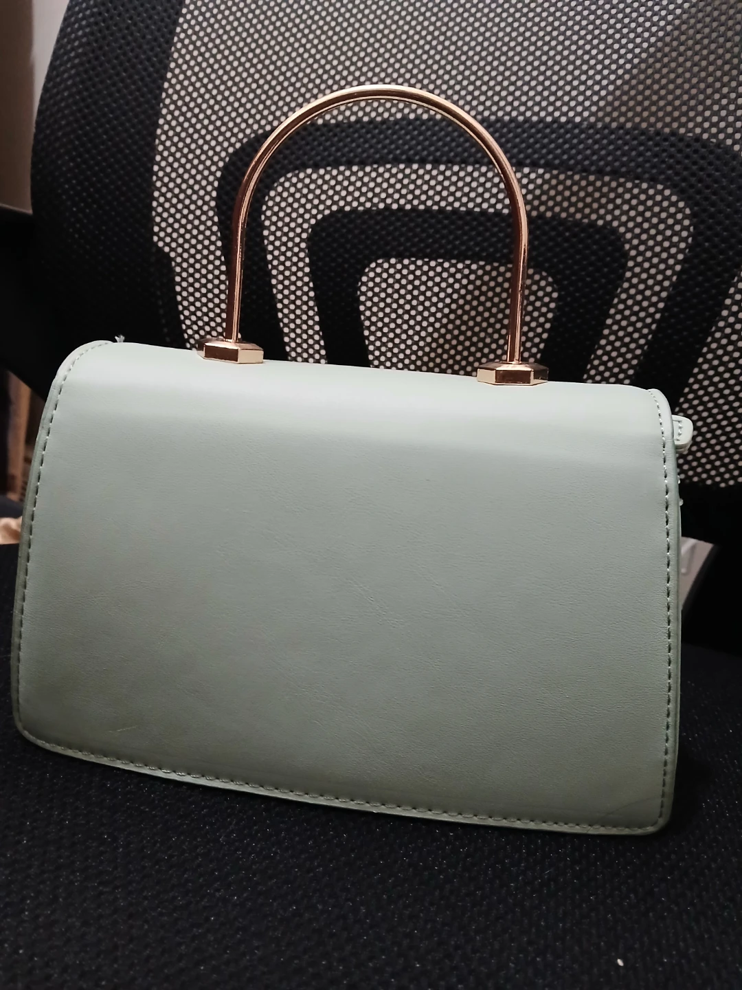 Totes Mint Green Faux Leather Handbag - photo 2