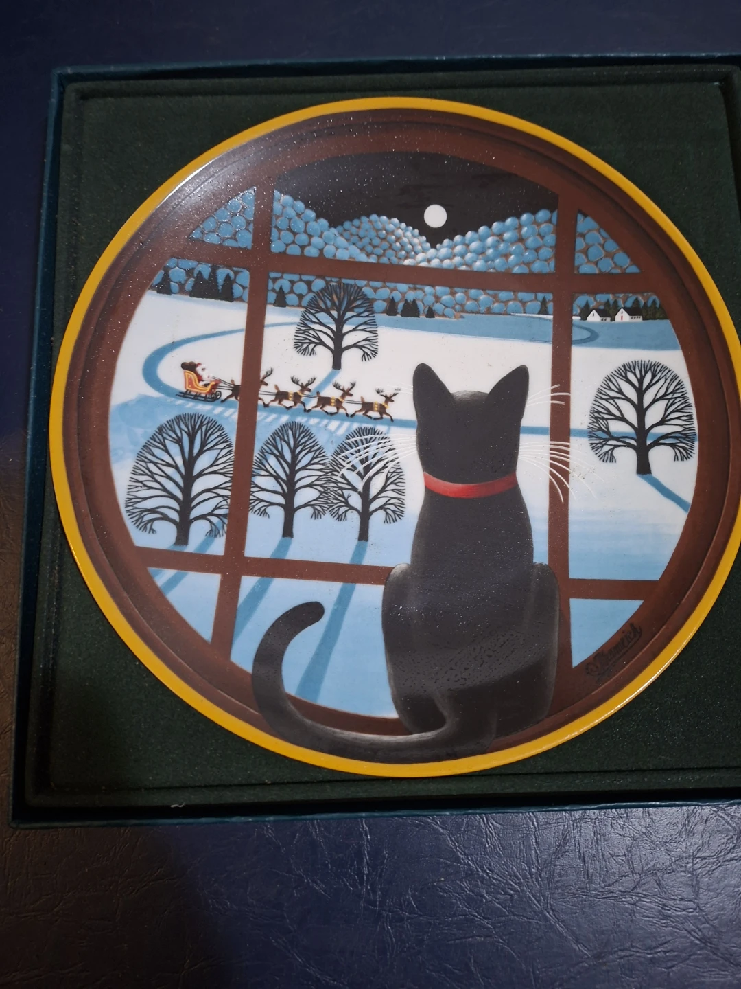 Anna Perenna "Jingle Bells" Art Plate