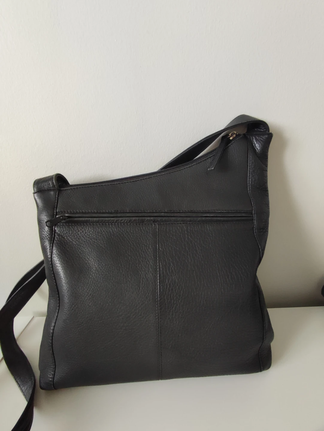 Derek Alexander Black Leather Crossbody Bag - photo 3