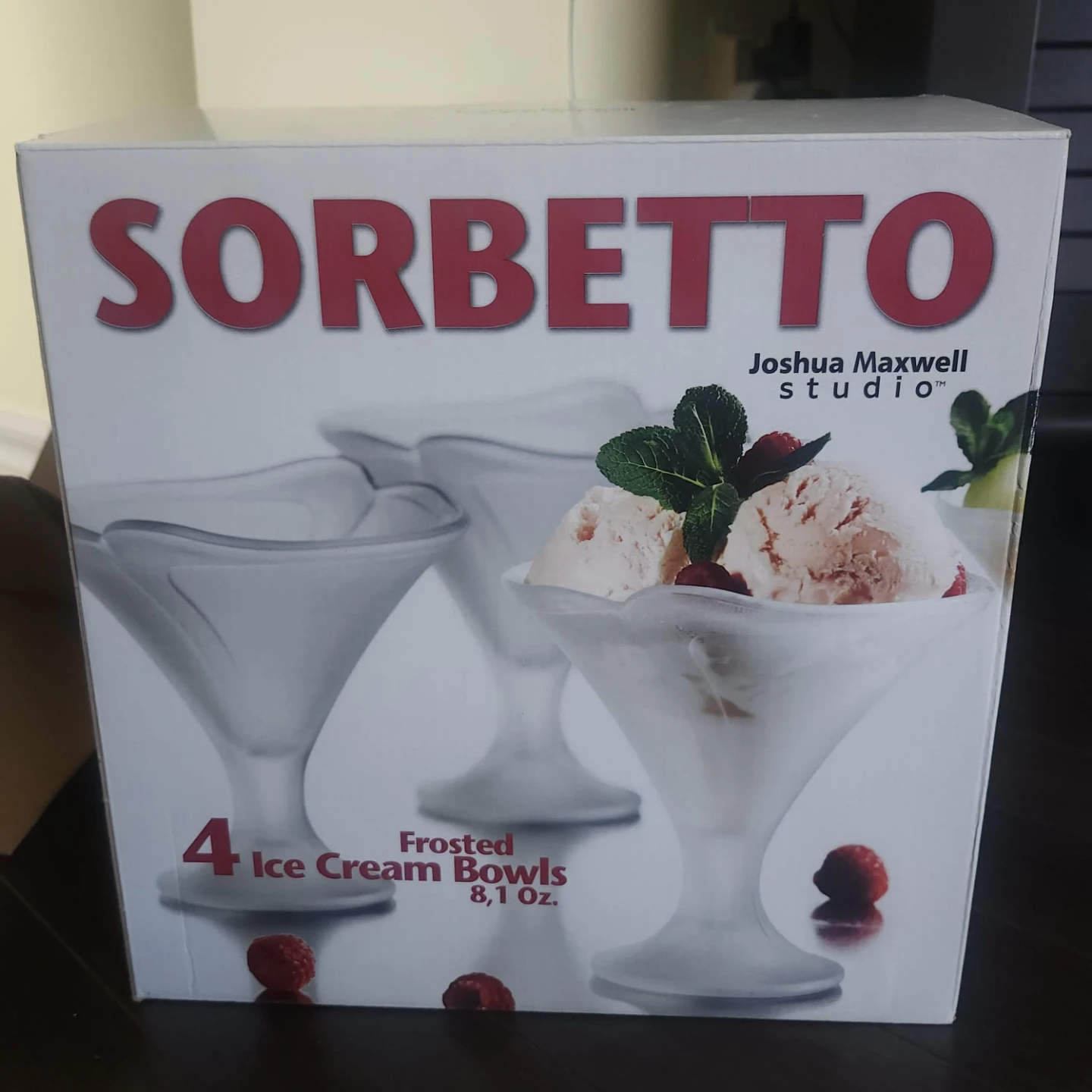 Joshua Maxwell Studio "Sorbetto" Frosted Ice Cream Bowls