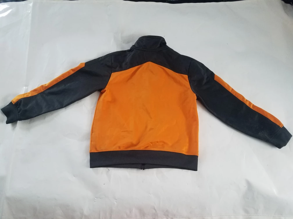 Nike Track Jacket Orange/Gray Size 7
