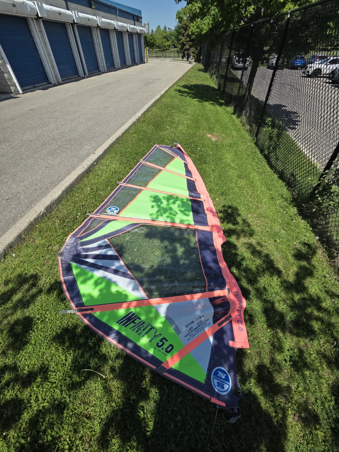 Used North Sails Infinity 5.0 Windsurf Sail