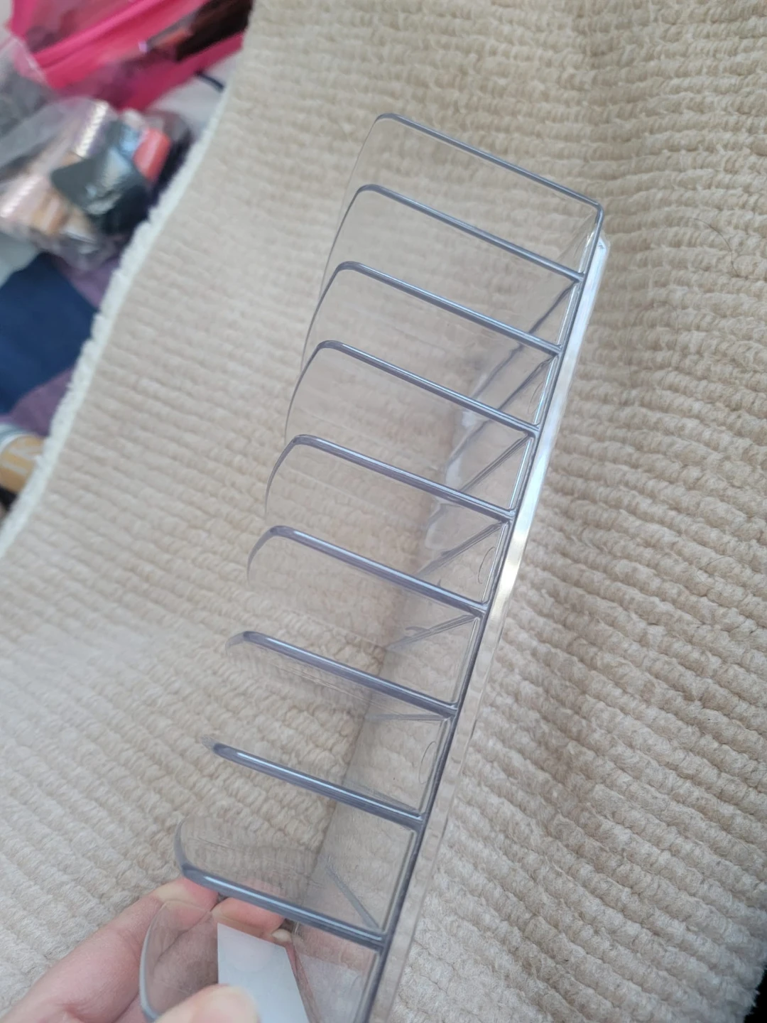 Clear Plastic Organizer Tray - photo 2