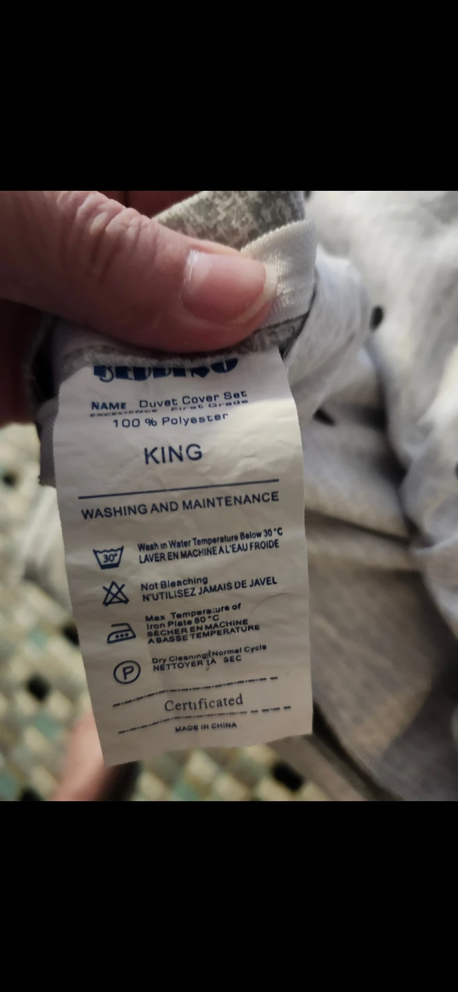 BEDDING Duvet Cover Set - King Size - photo 4
