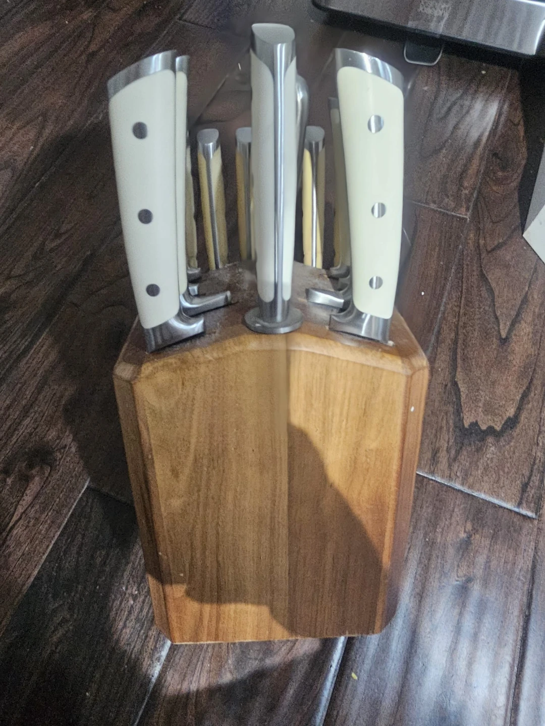 Knife Set with Wooden Block - photo 3