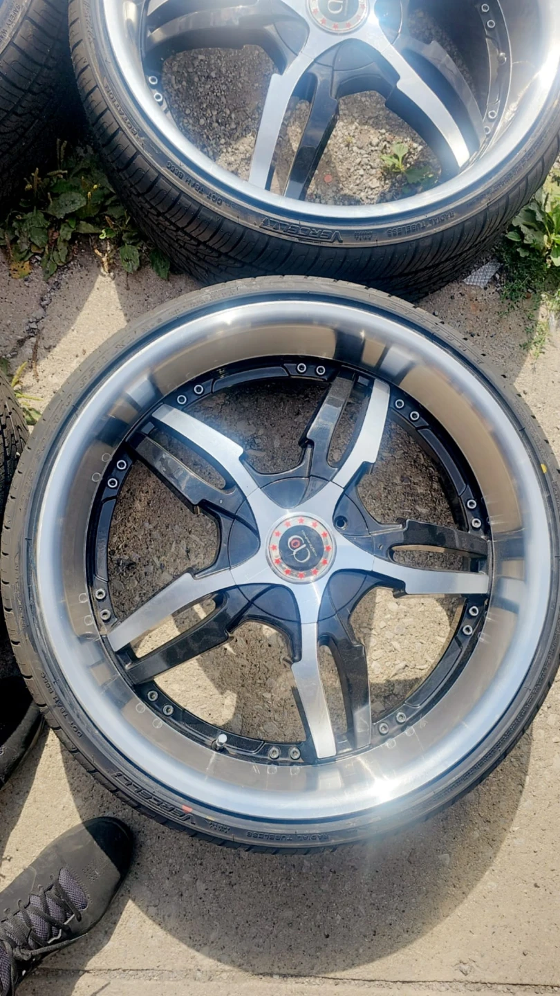 New Morpheus rims wheels 4x100 w New tires