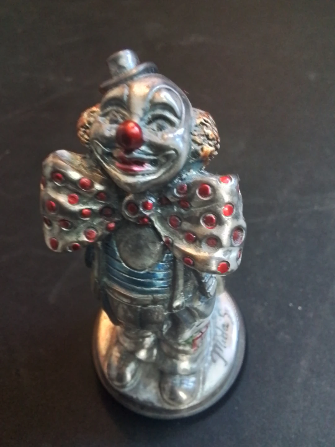 Mida Italy Laminated Sterling Silver Clown by S. Barbieri - photo 3