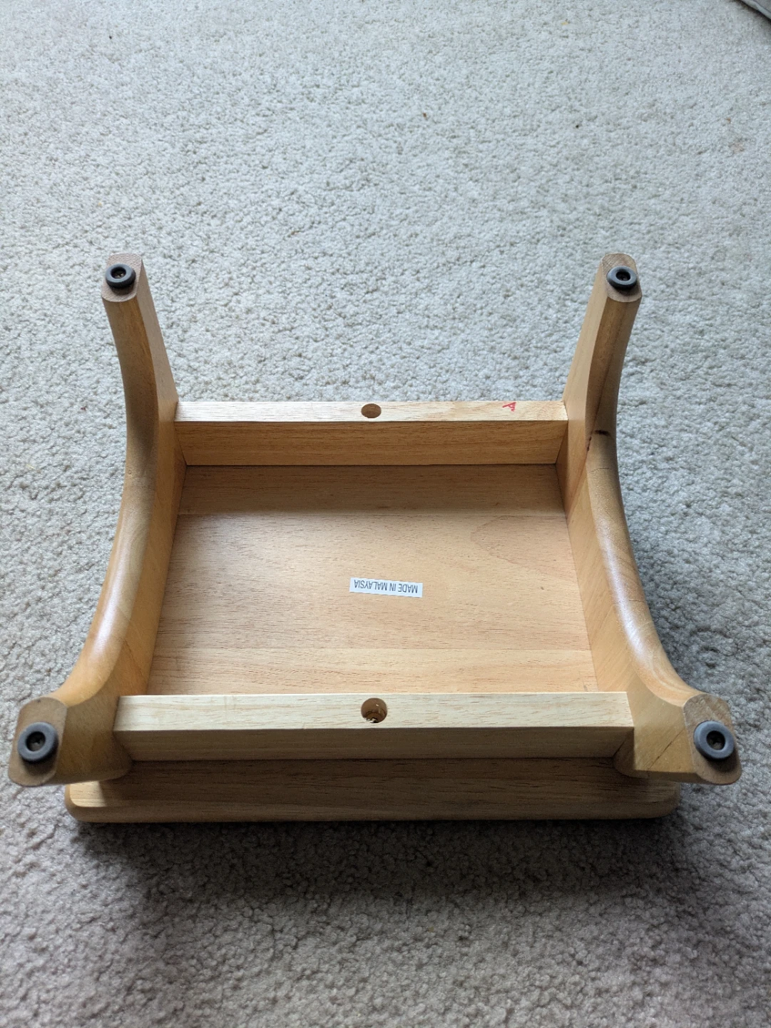 Wooden Footrest Stool - photo 3