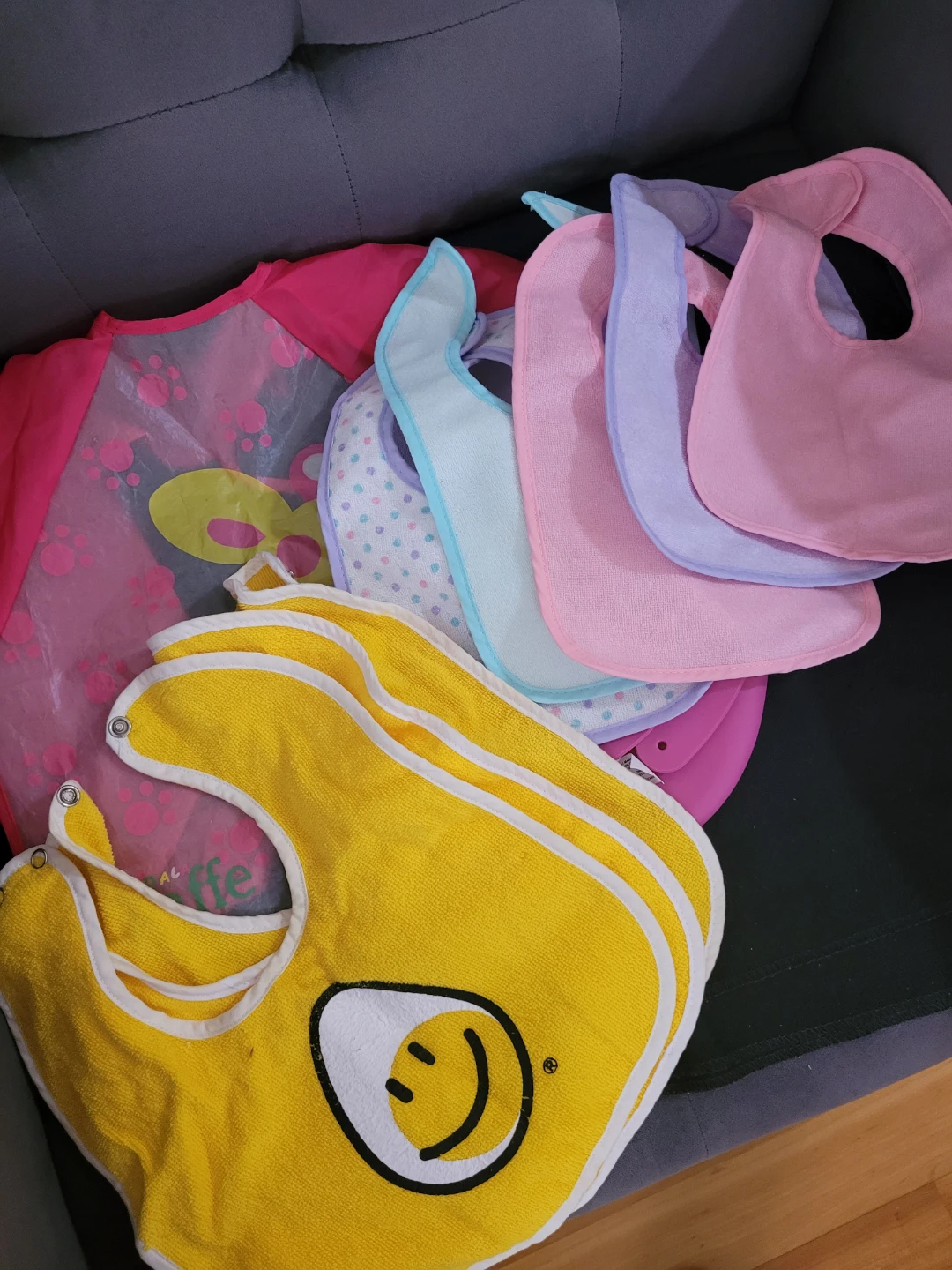 Baby Bibs and Splash Bib Set