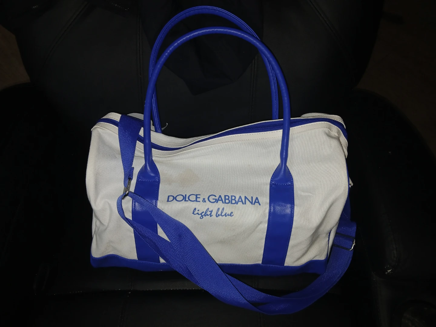 Dolce & Gabbana Light Blue Duffle Bag - photo 2