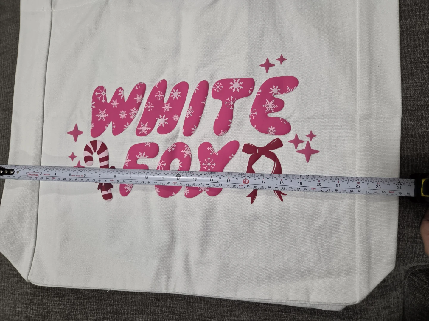White Fox Tote Bag - photo 3