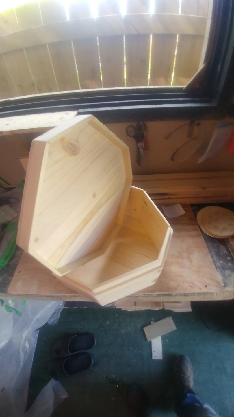 Keep sake boxes and custom shelves - photo 4