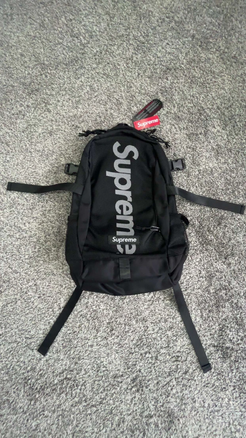 Supreme SS20 Black Backpack
