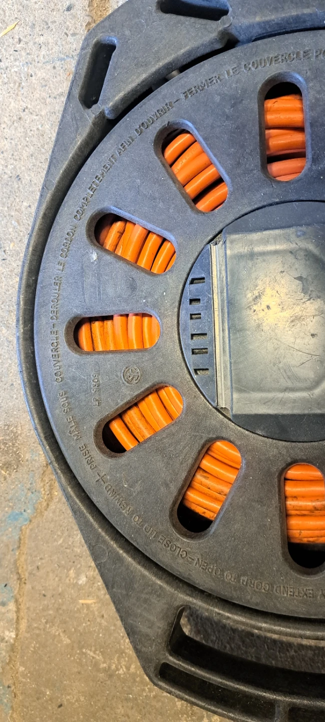 Orange Extension Cord on Reel - photo 4