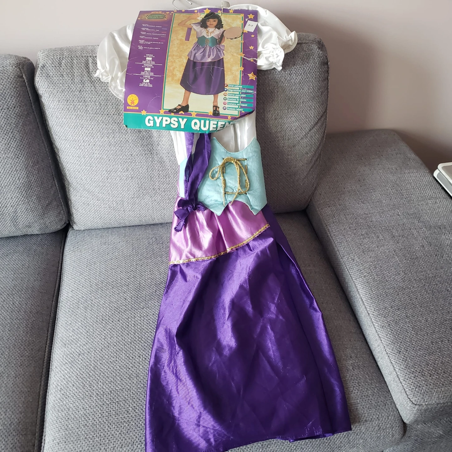 Girl's Gypsy Queen Costume