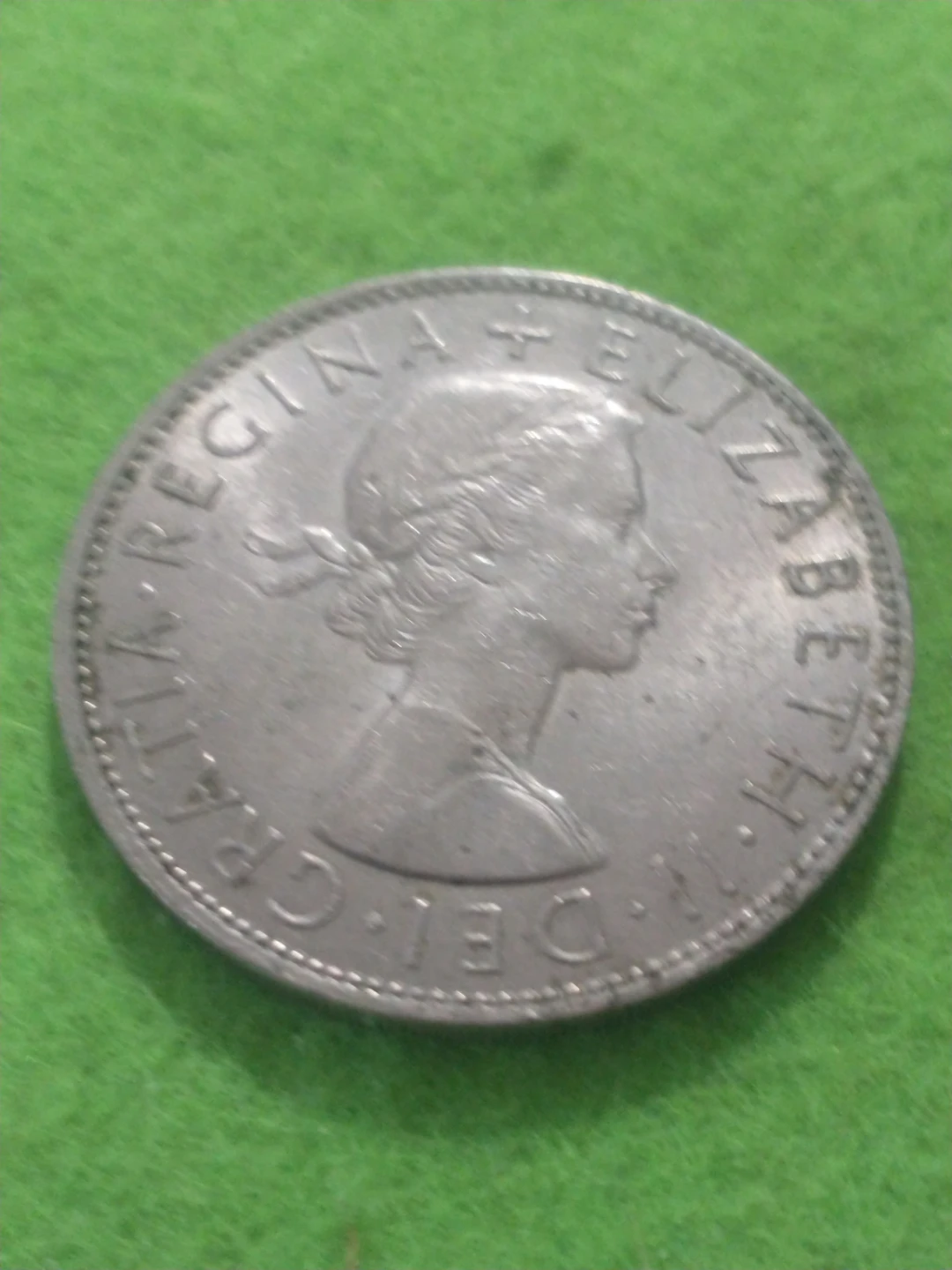 Nice 1967 England Elizabeth II Half Crown - photo 4