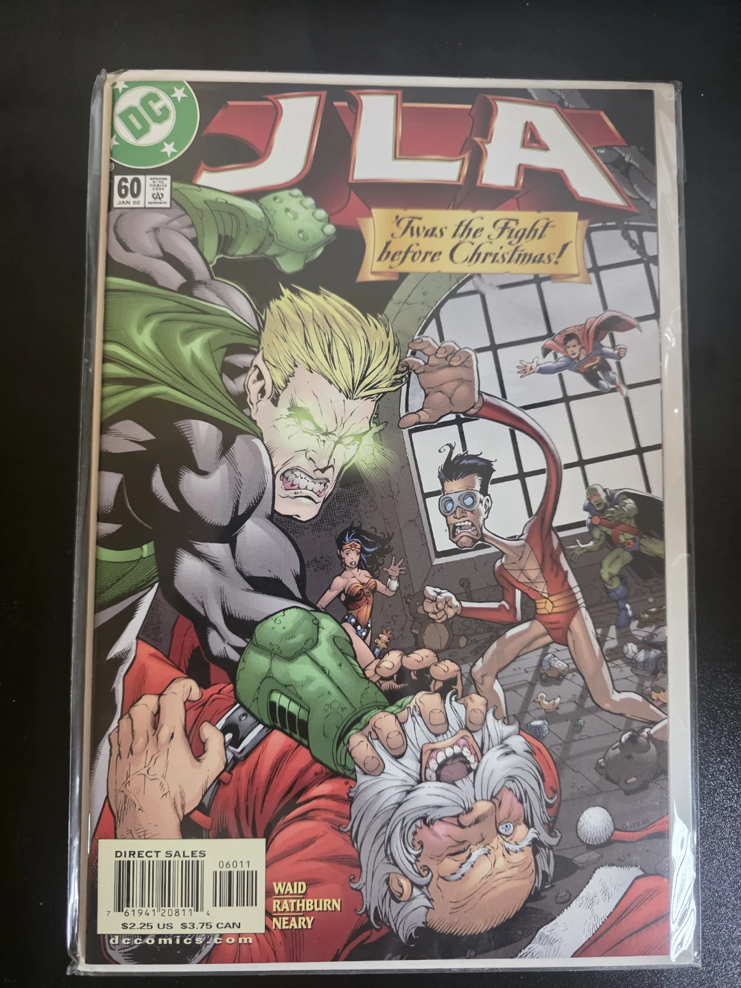 JLA Comic Book #60 - 'Twas the Fight Before Christmas!