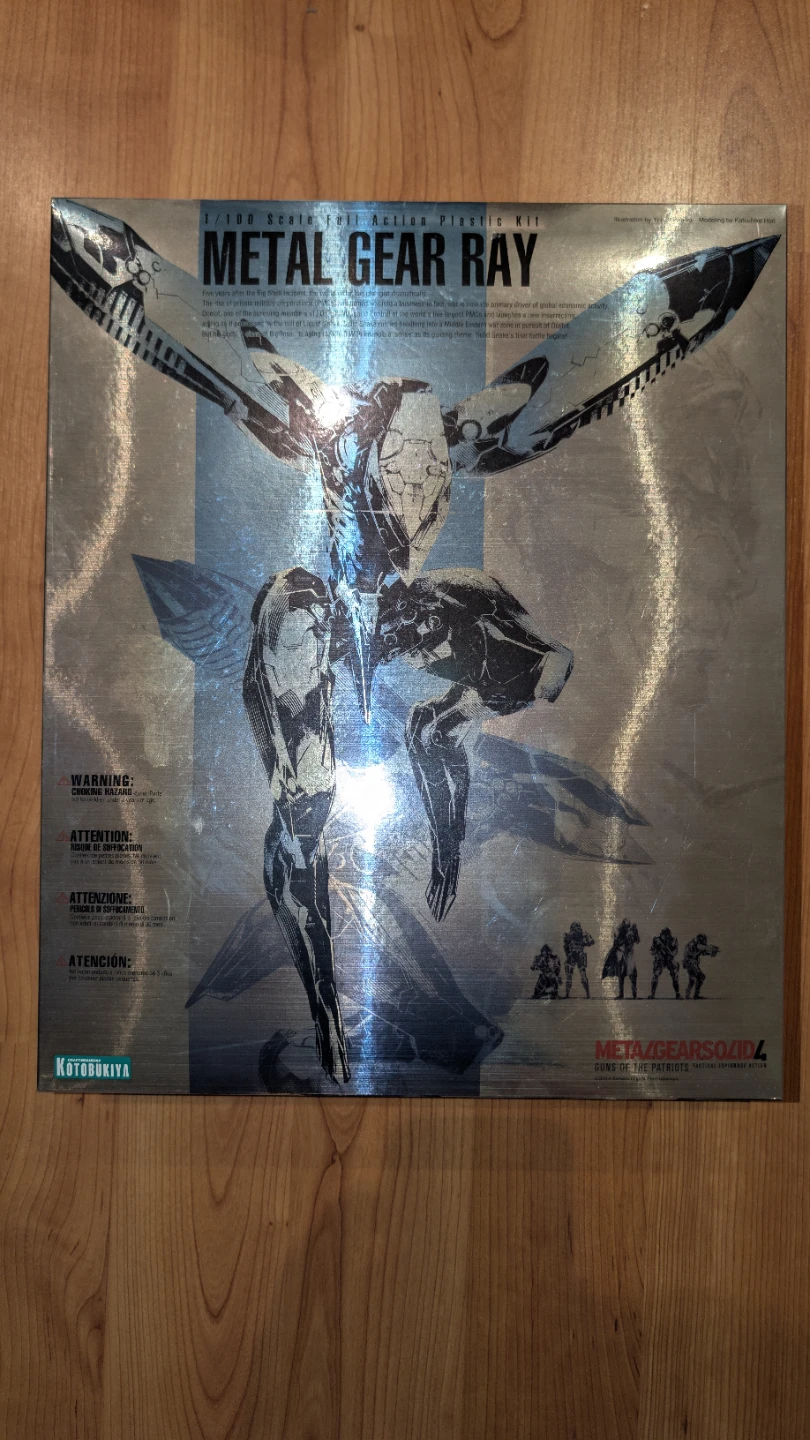 Kotobukiya Metal Gear Ray 1/100 Scale Full Action Plastic Kit
