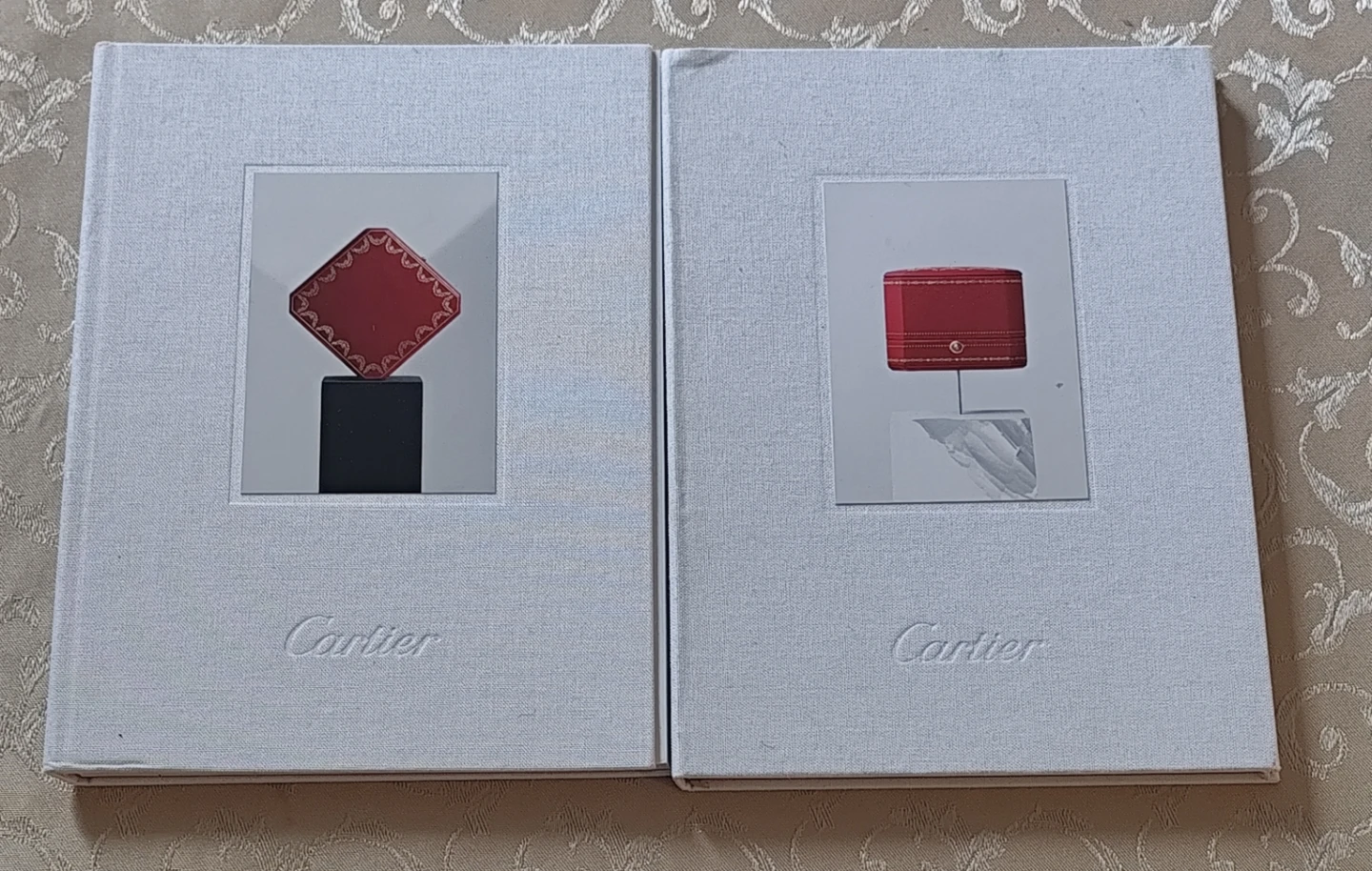 Set of 2 Cartier Coffee Table Books