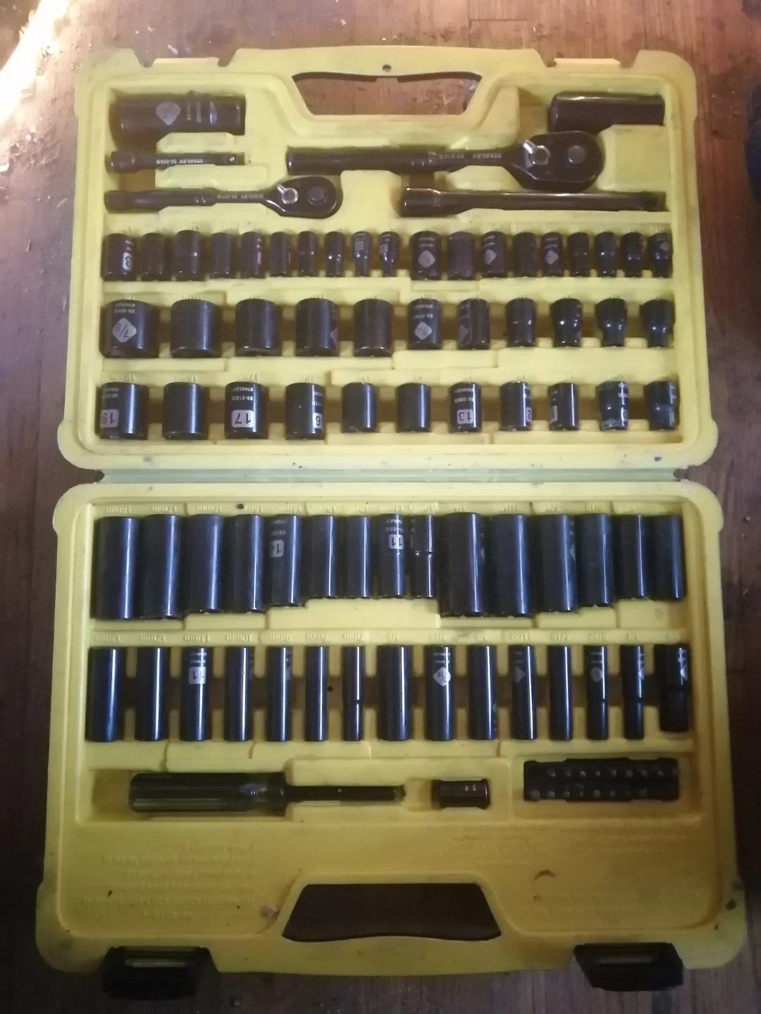 Stanley 99-Piece Black Chrome Mechanic's Tool Set - photo 3