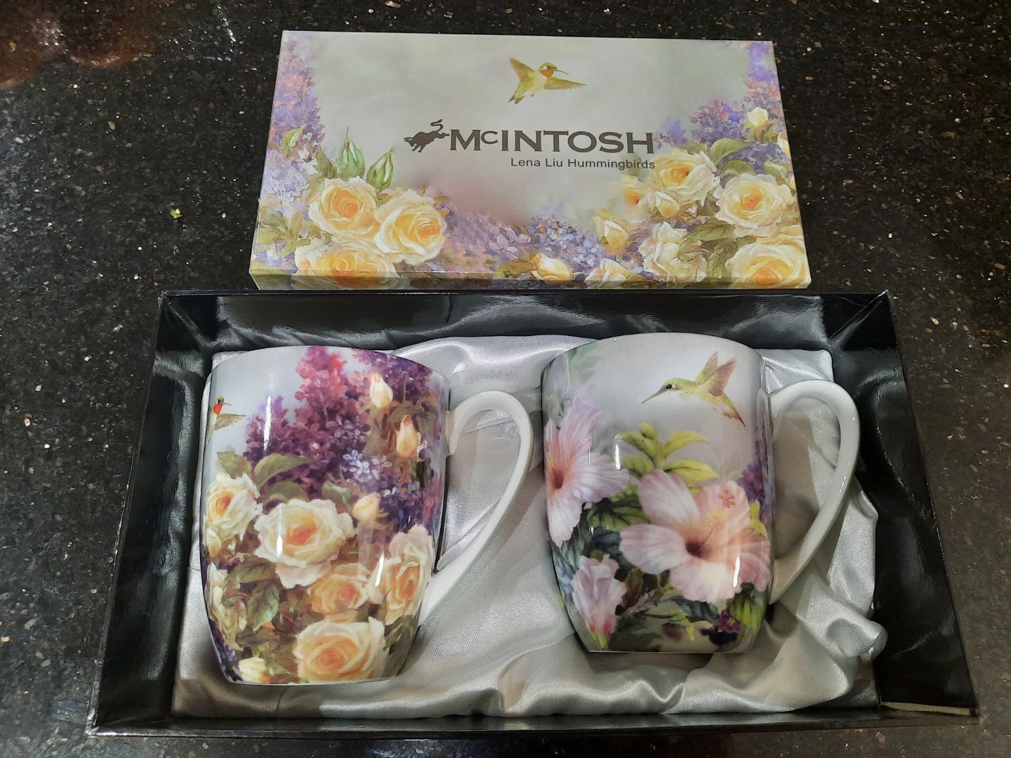 New bone china mug set