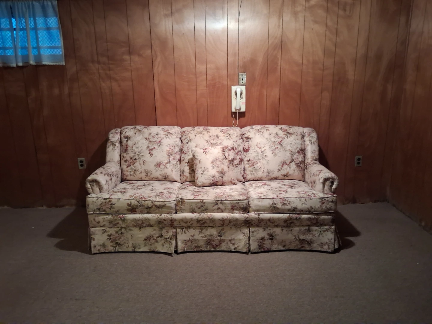 Floral Sofa Bed with Mattress - photo 2