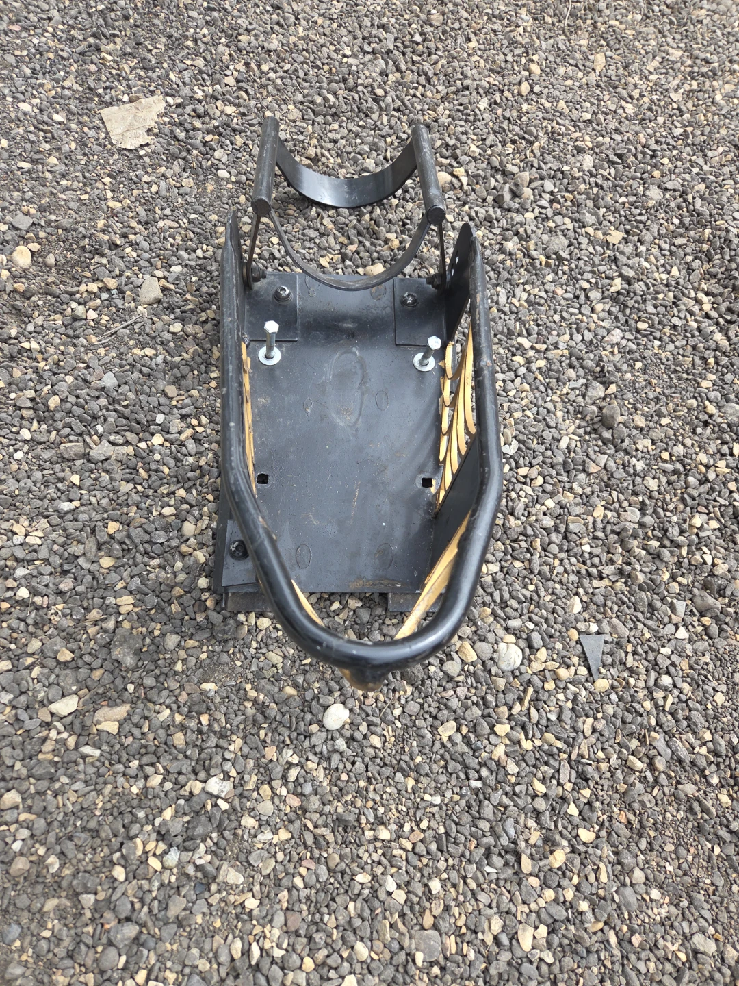 Black and Gold Metal Bike choke - photo 3