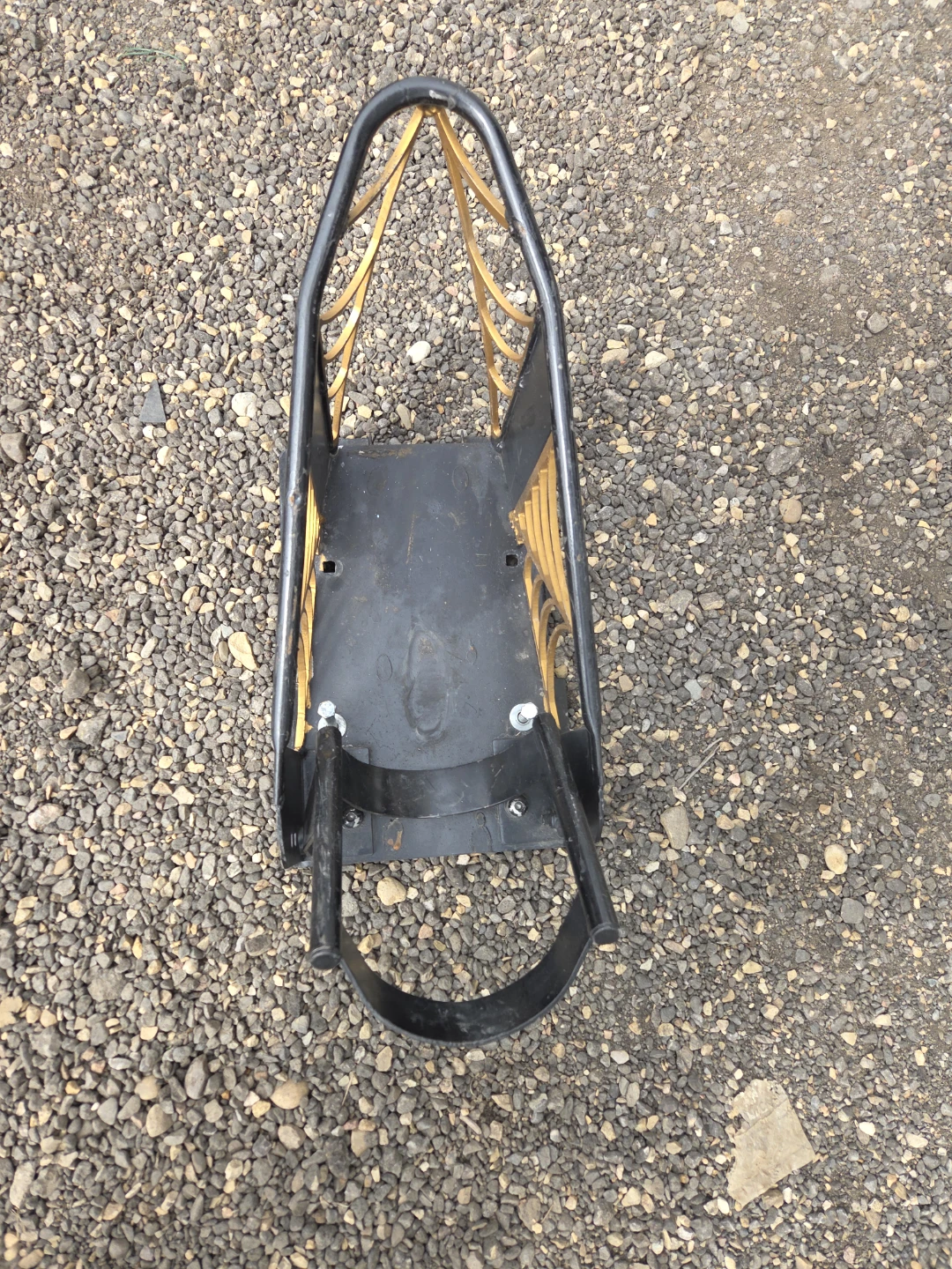 Black and Gold Metal Bike choke - photo 4