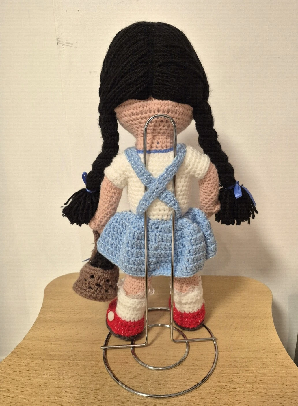 Handmade Crocheted Dorothy Doll with Toto - photo 2