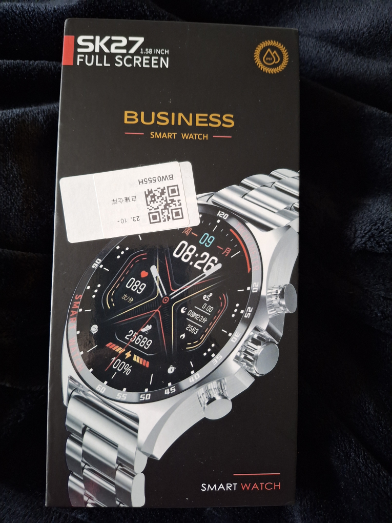 SK27 Full Screen Business Smart Watch