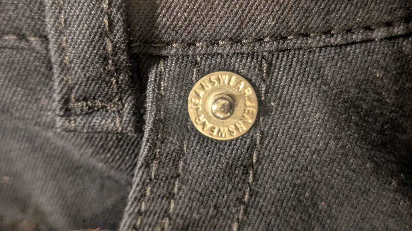 Vintage Steilmann Women's Dark Blue Straight Leg Pants - photo 4