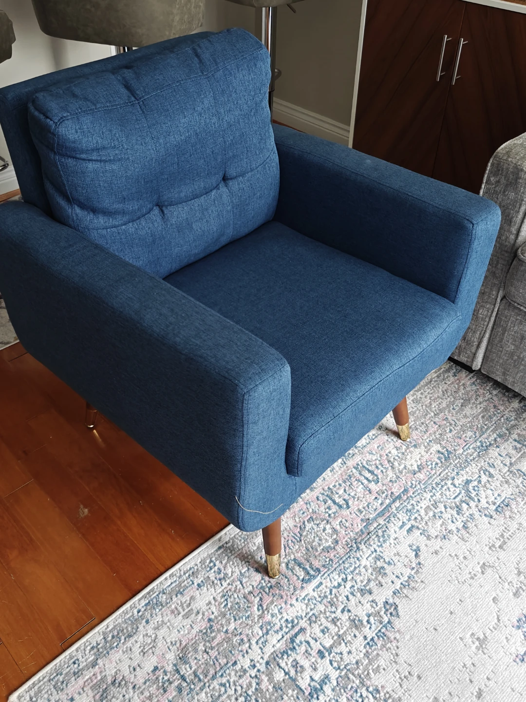 Blue Accent Chair