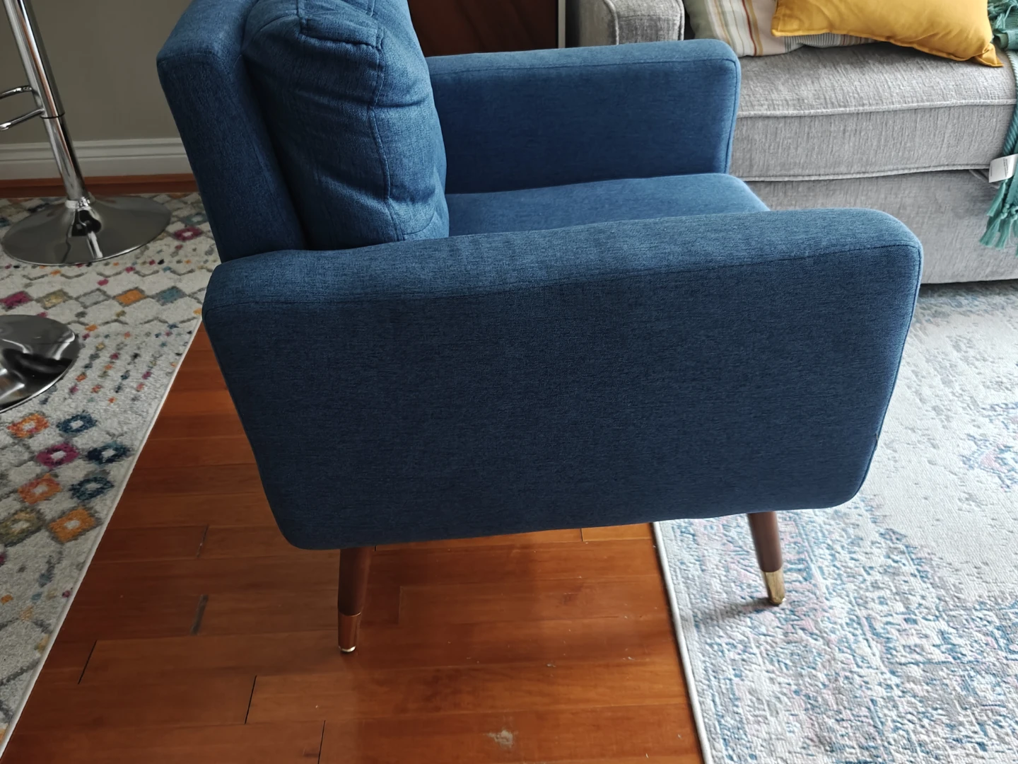 Blue Accent Chair - photo 3