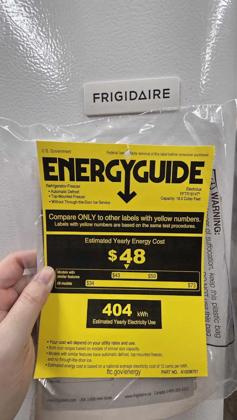 Frigidaire Refrigerator Freezer - photo 3