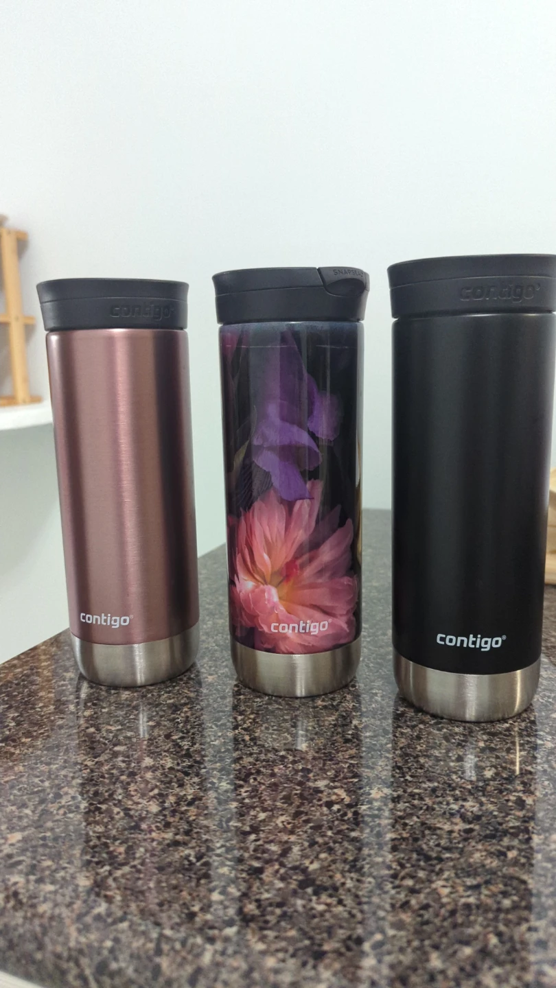 Contigo 20oz Huron SnapSeal Travel Mugs - 3 Pack