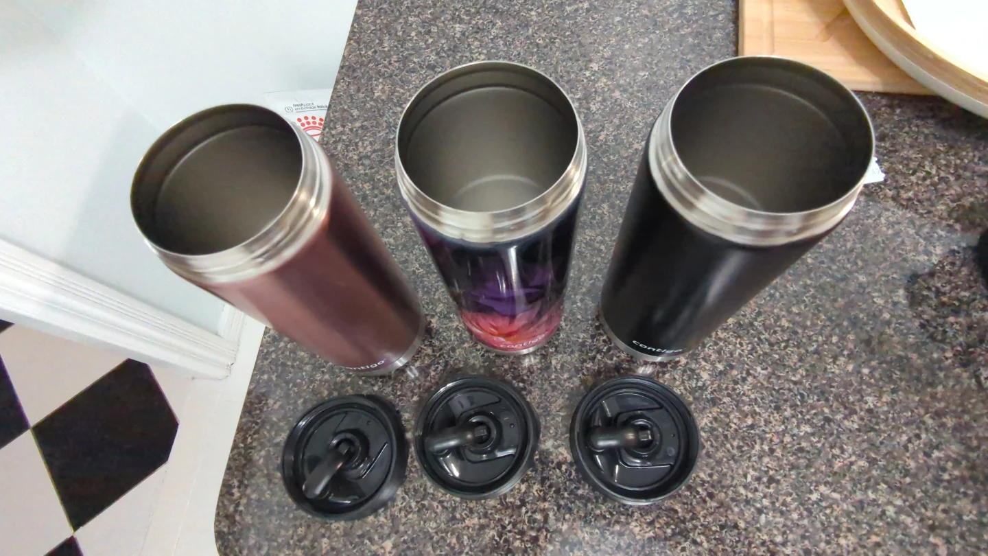 Contigo 20oz Huron SnapSeal Travel Mugs - 3 Pack - photo 2