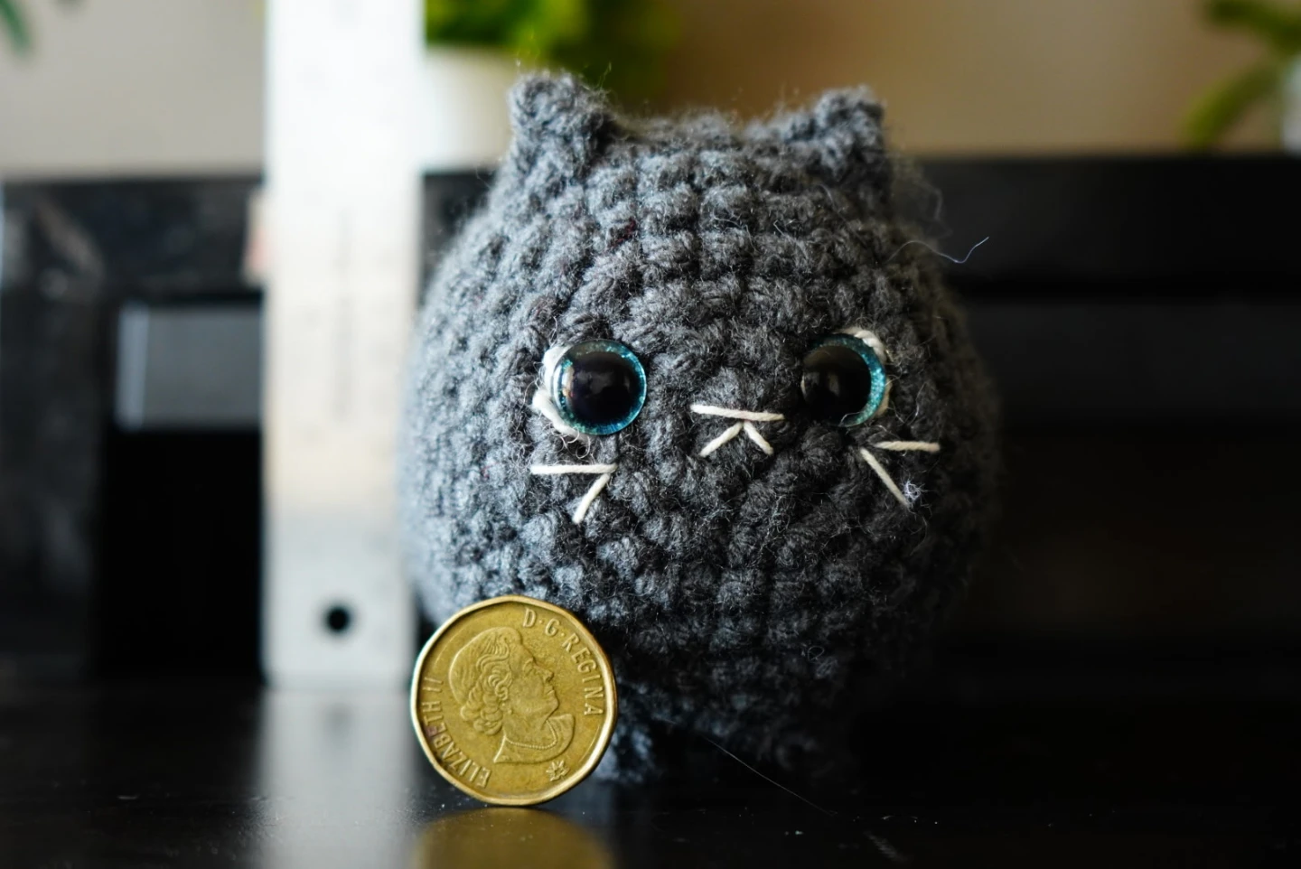 Crocheted Cat Plushies (Black & Grey) - photo 5