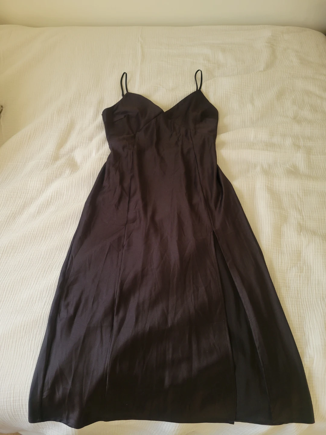 Dynamite Silk Black Dress