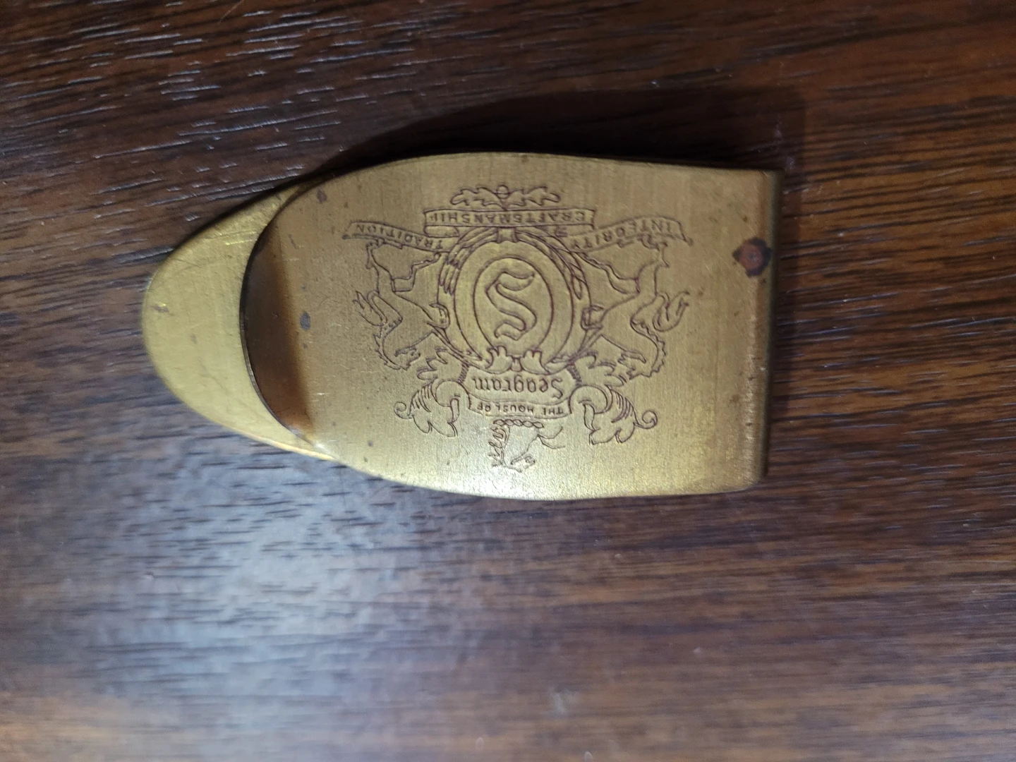 Seagram's V.O. Canadian Whisky Money Clip