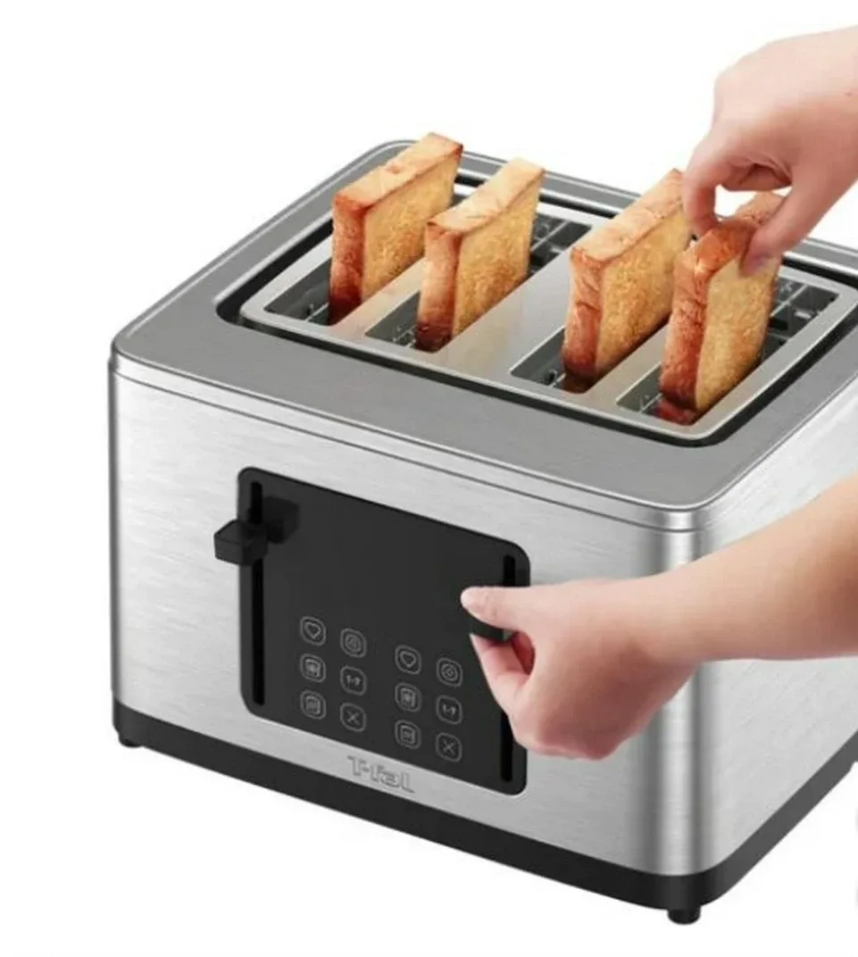 T-Fal 4-Slice Stainless Steel Toaster - photo 2