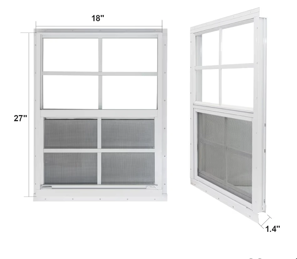 Yuzzy Flush Mount Shed Window - photo 2