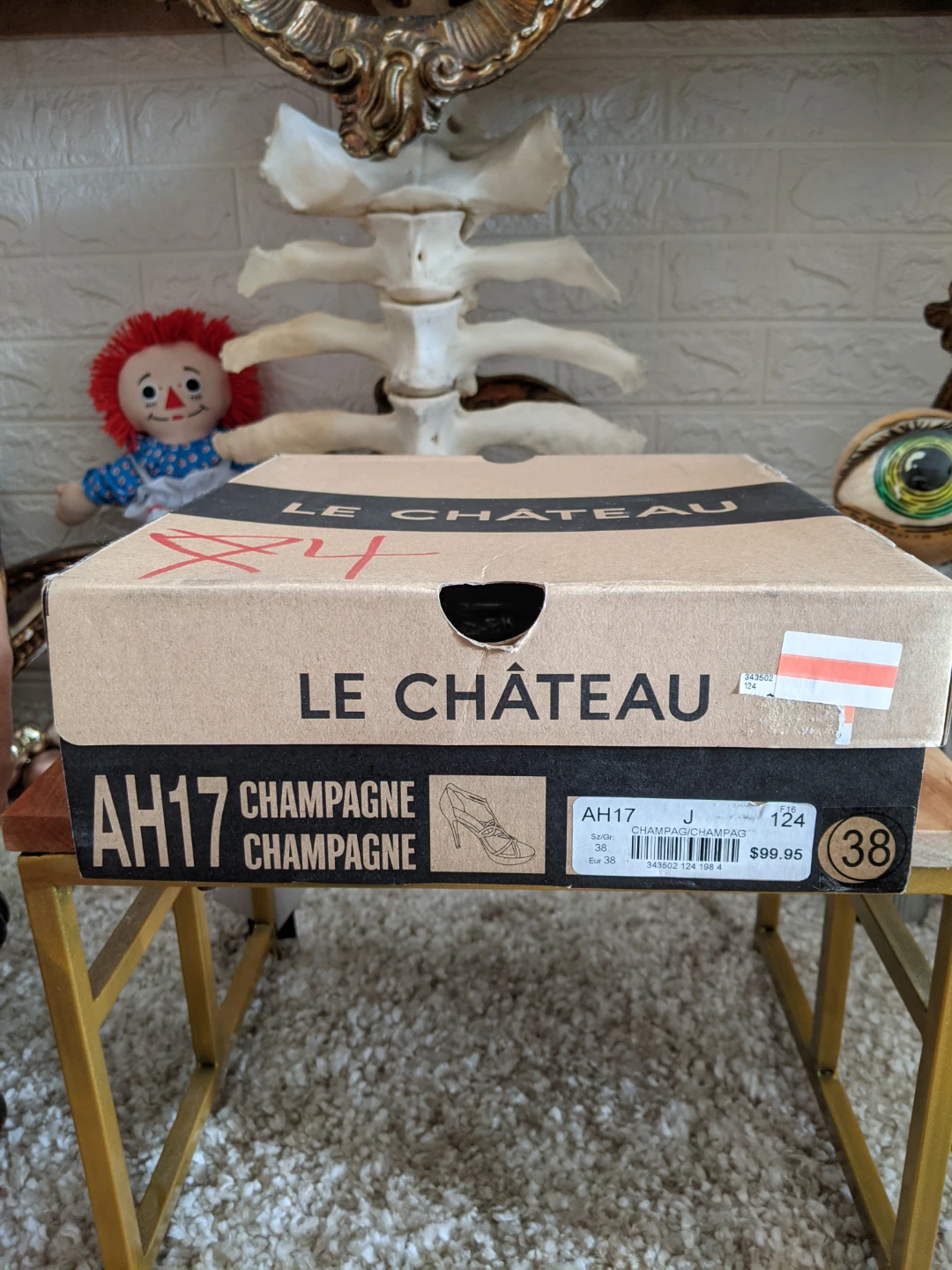 Le Château Champagne Heels Size 38 - photo 5
