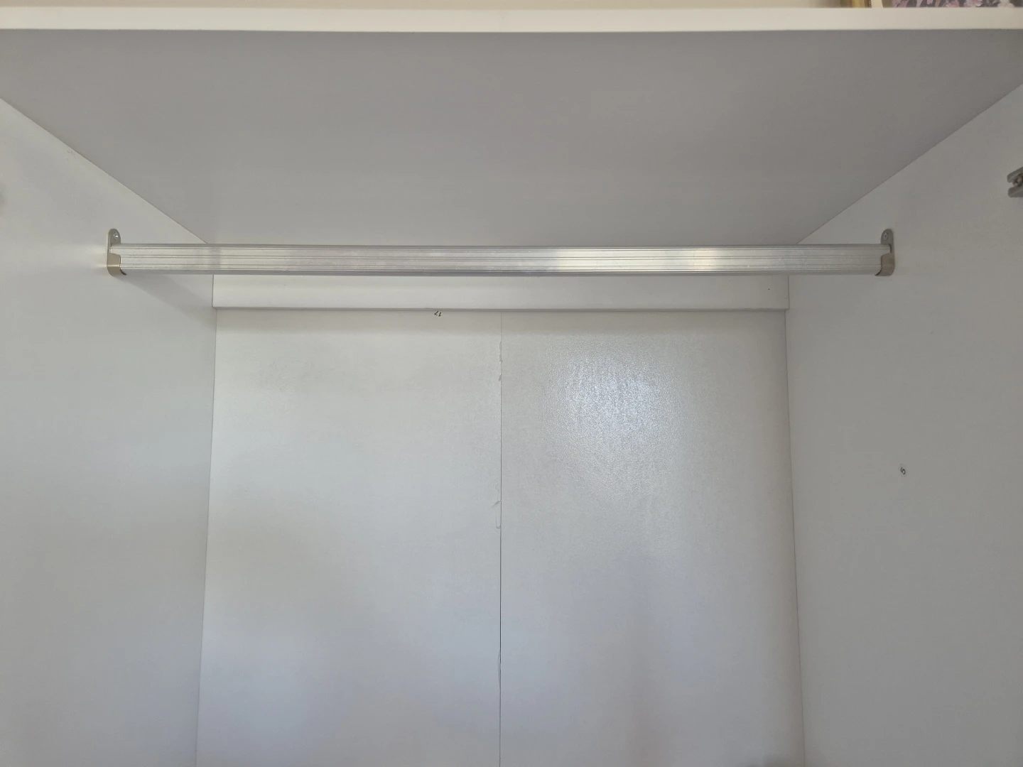 Elegant white two door armoire - photo 2