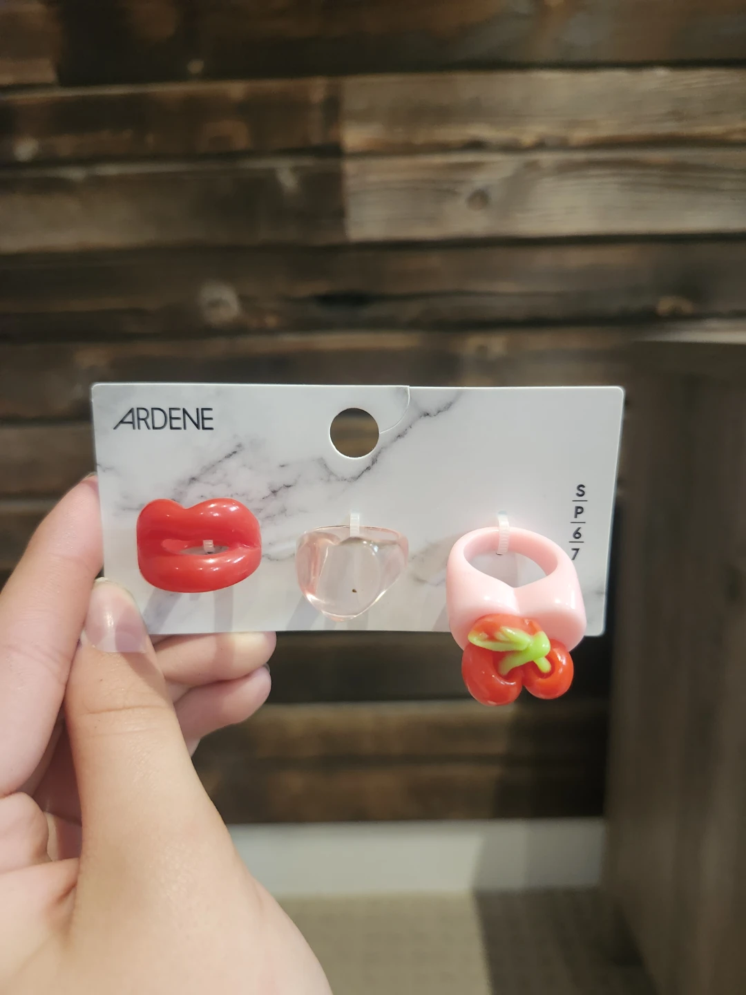 Ardene Set of 3 Novelty Rings