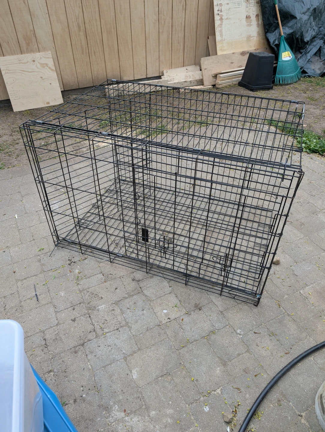 Black Wire Dog Crate