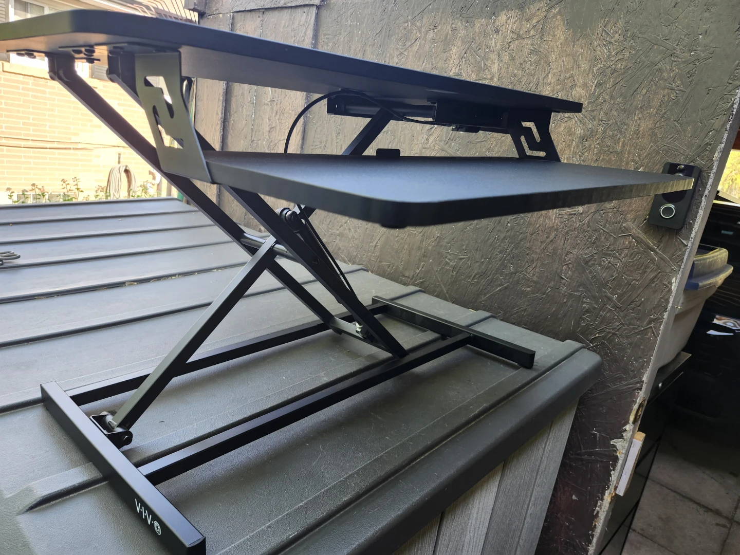 VIVO Standing Desk Converter Black - photo 3