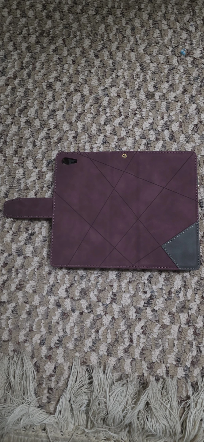 Dark Red Flip Wallet Phone Case with Zipper - photo 5