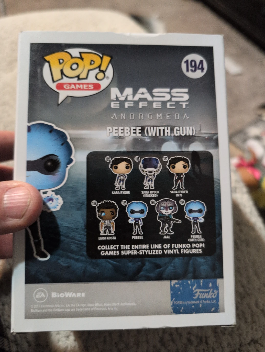 Funko Pop! Mass Effect Andromeda Peebee Vinyl Figure #194 - photo 2