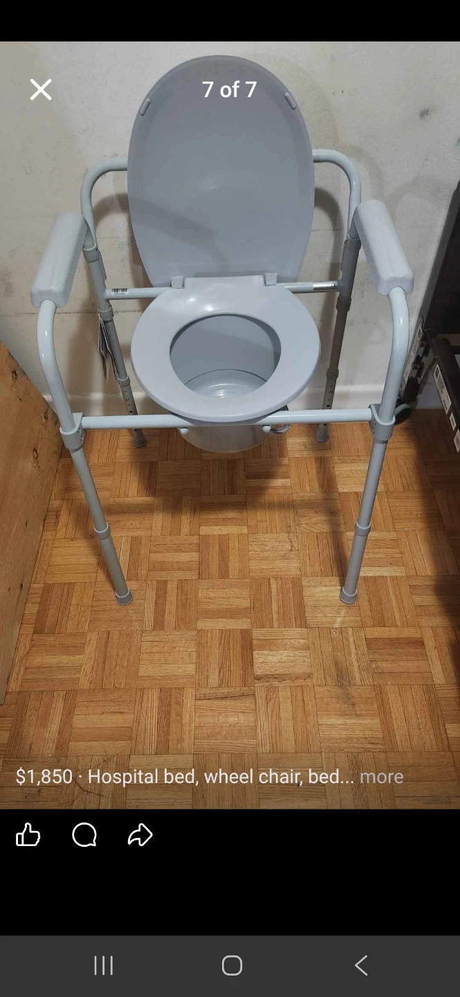 Never used brand drive commode
